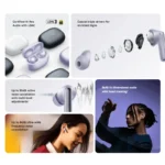 Global Version Xiaomi Redmi Buds 6 Pro Up to 55 dB active noise cancellation Hi-Res Audio with LDAC Built-in dimensional audio - Image 2